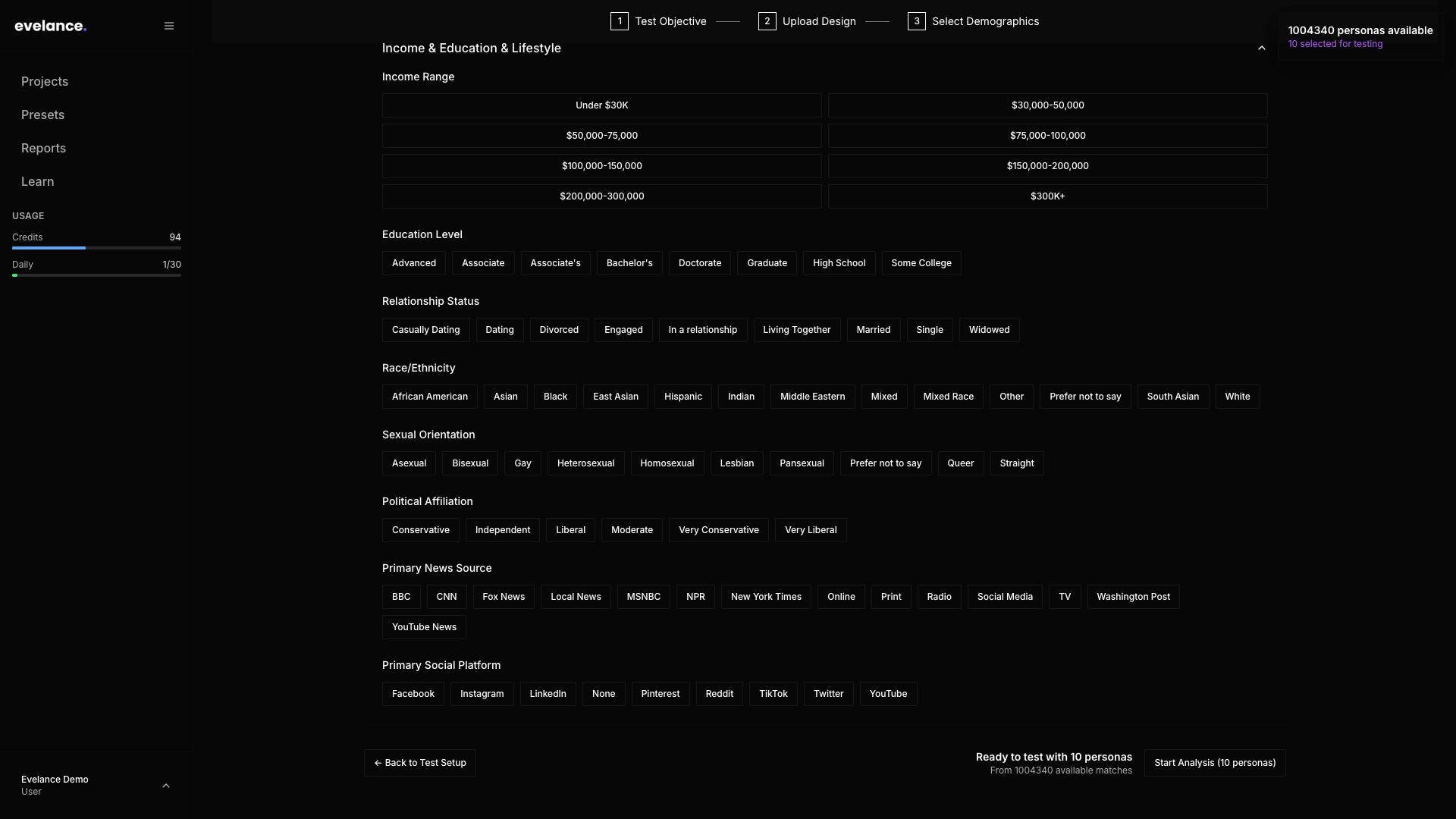 demograhics-database-income-relationship-additional-filters