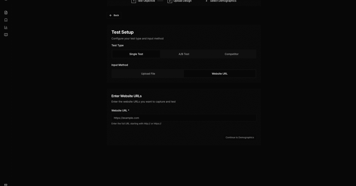 test-setup-single-url