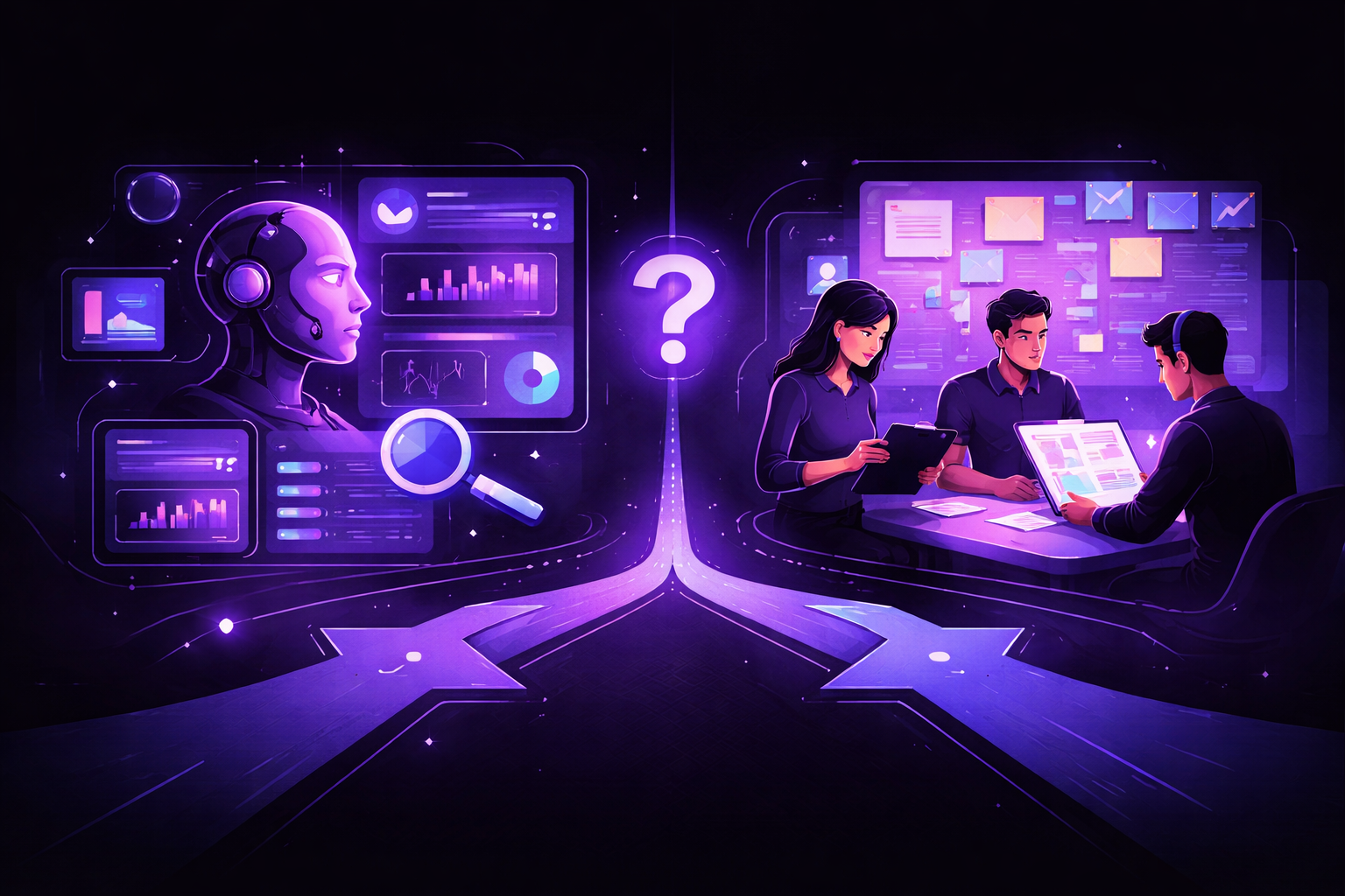 When to Use AI Research vs. Traditional Research: A Decision Framework